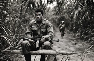 Muhammed Ali in Vietnam jungle