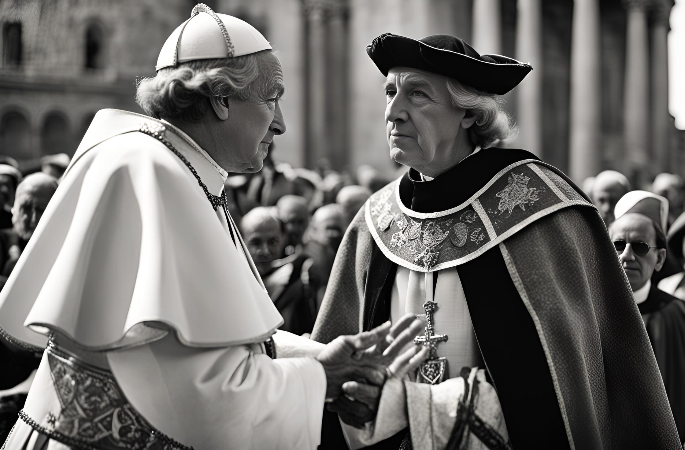 Christopher Columbus and the Pope