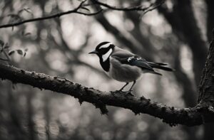 Bird in the forest