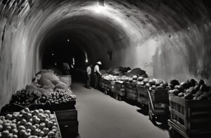 Underground trade tunnel