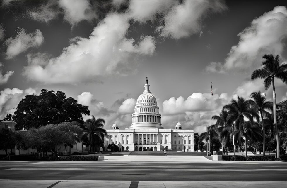 Palm Beach as Capitol of the U.S